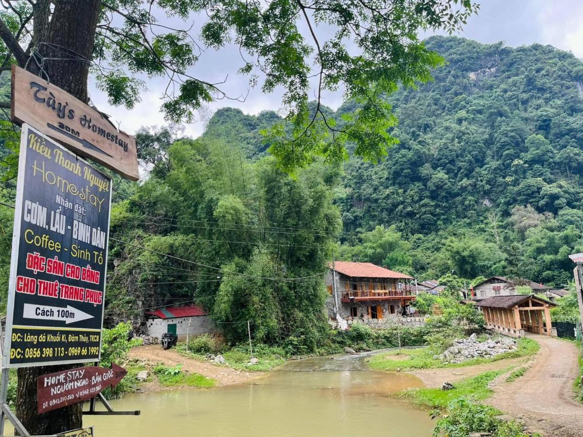 Tay Homestay Lang Da Co Khuoi Ky- Ban Gioc Cao Bang Eksteriør bilde