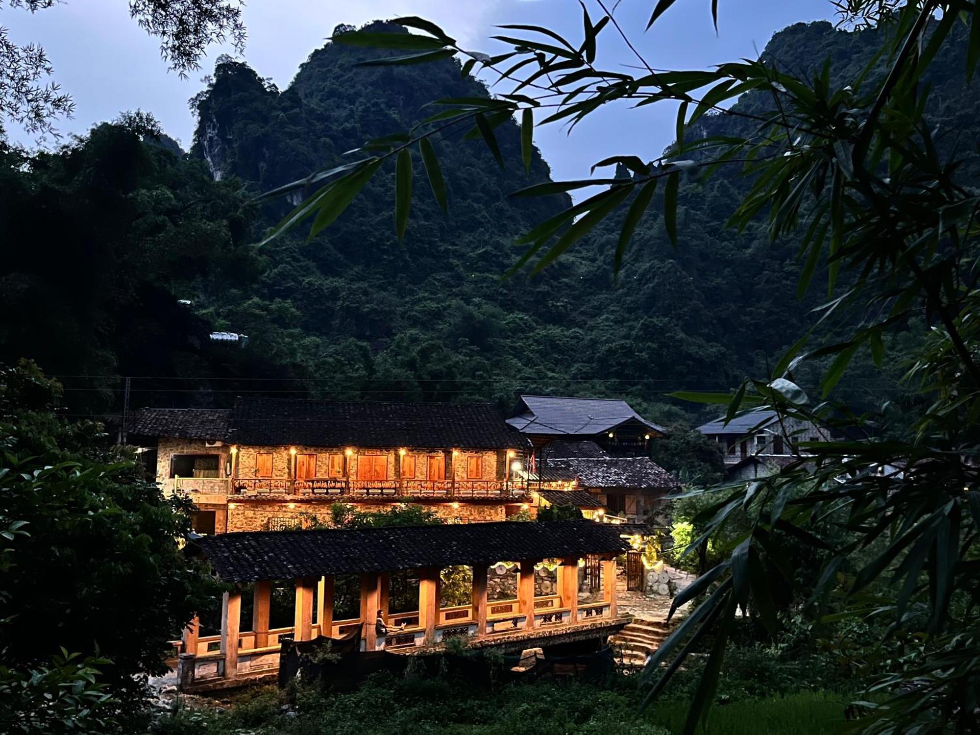 Tay Homestay Lang Da Co Khuoi Ky- Ban Gioc Cao Bang Eksteriør bilde